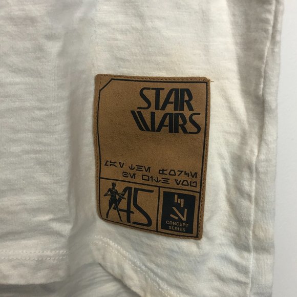 Disney Star Wars Concept Artwork Speeder T-Shirt Color Changing, White, Small - Picture 4 of 6